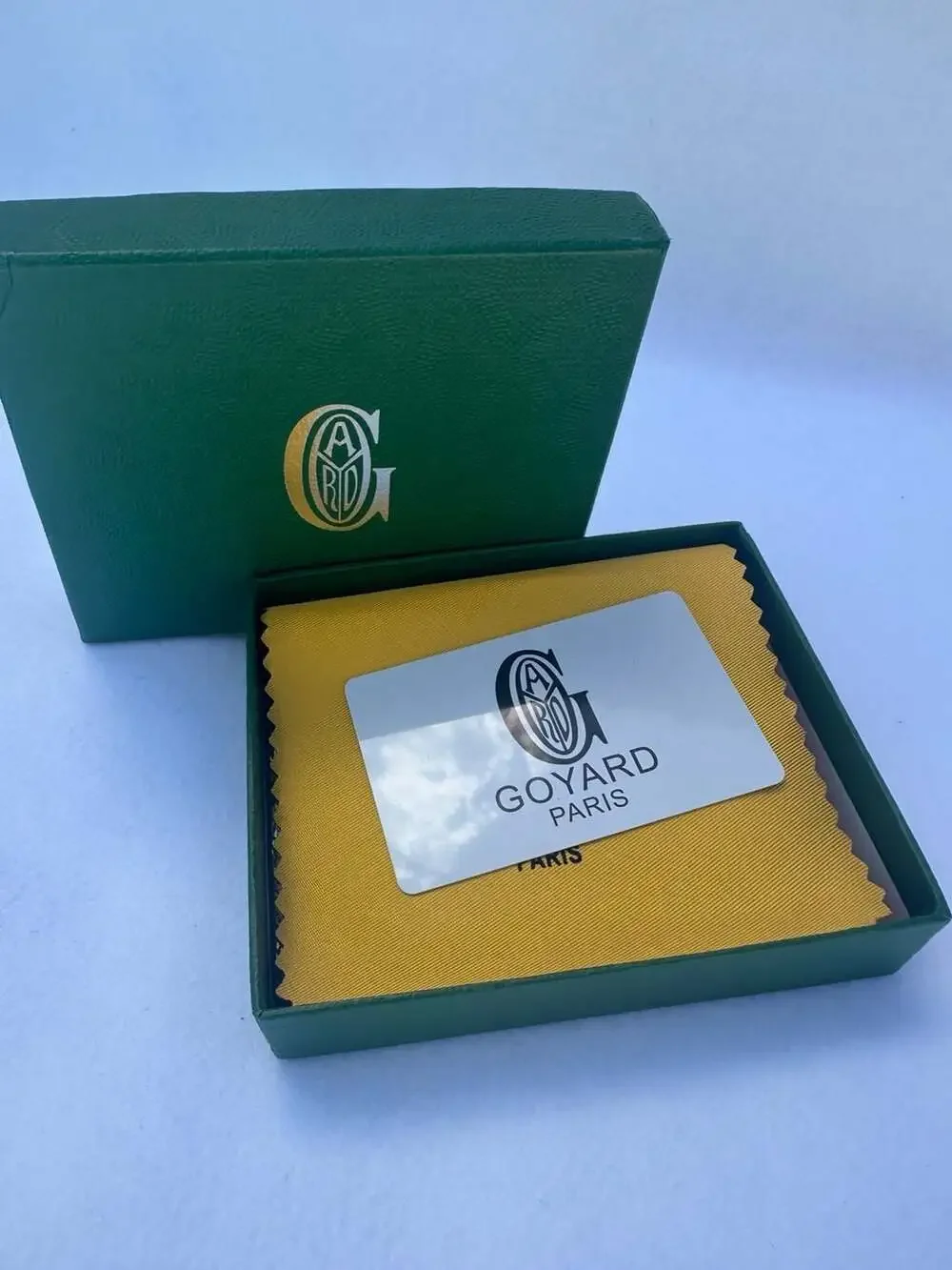 Goyard Saint Pierre Goyardine Coated Canvas Bifold Wallet